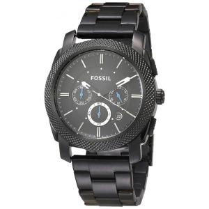 Relógio Masculino em Aço Inoxidável com Cronógrafo de Quartzo, FOSSIL FS4552IE, Preto