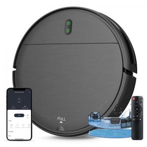 Aspirador Robô e Esfregão com Controle por APP, WiFi, Alexa e Carregamento Automático, 110V, MAMNV BR151