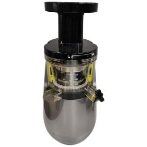 Espremedor Moedor Suco, Vegetais 250W, 40 RPM 8. Boca, Silenciosa, 110v, TILUXURY PU 011, Prateado