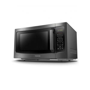 Micro Ondas de Bancada em Aço Inoxidável 45L, 110V 1200W, TOSHIBA MLEM45PBS, Preto