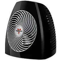 Aquecedor Elétrico com 3 Configurações de Calor e Termostato Ajustável,1500W, 110V, VORNADO MVH, Preto