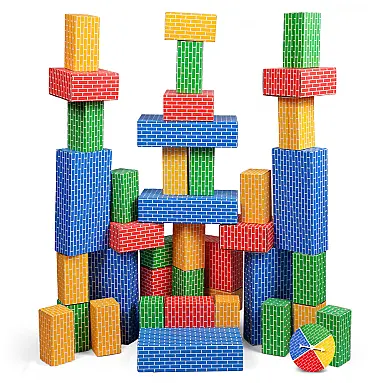 Kids Jumbo Cardboard Building Blocks