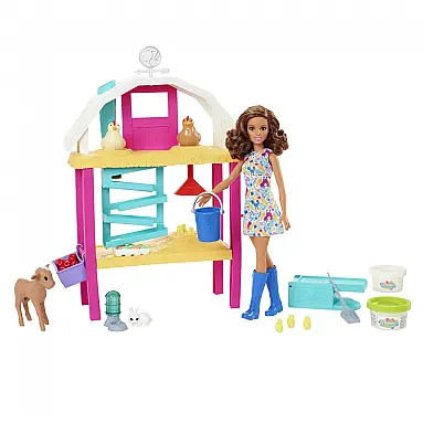 Boneca Barbie Fazendeira com 10