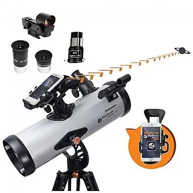 Telescópio Astronômico 40x100 com Aplicativo