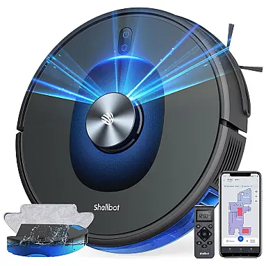 Aspirador de Pó Robô Shellbot