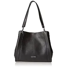 Bolsa de ombro Calvin Klein Ellie Novelty com três compartimentos