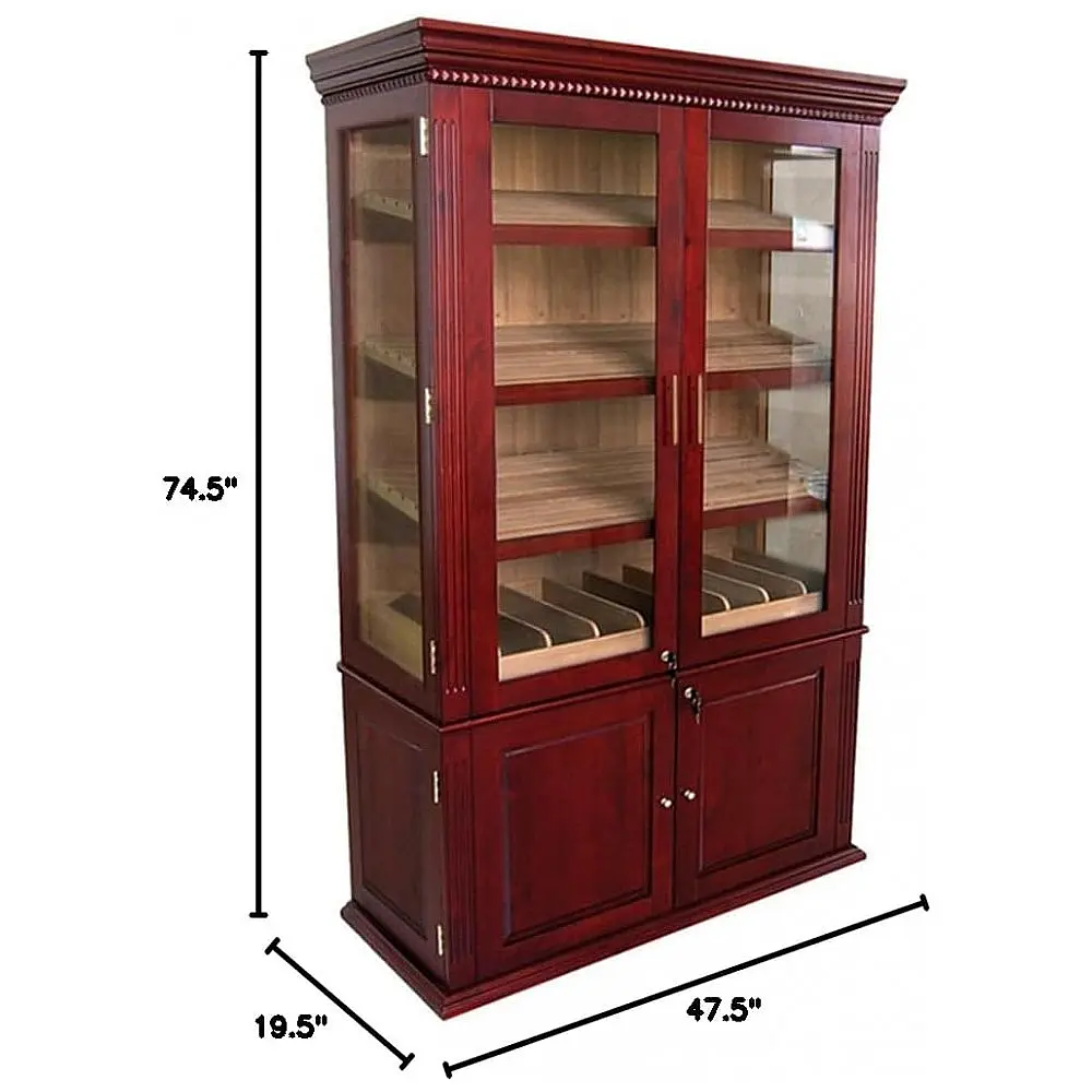 Humidor Gabinete Prestige Import Group Cerejeira para 4.000 Charutos com 12 Níveis — foto 3
