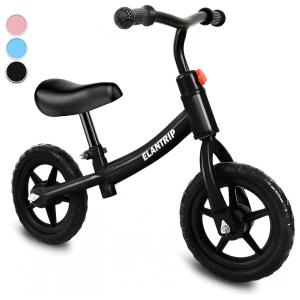 Bicicleta sem Pedal para Crianças de 2 a 5 Anos com Assento e Guidão Ajustáveis, Elantrip, Rosa