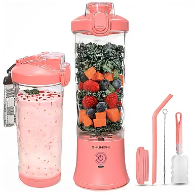 Mini Liquidificador Portátil 590mL com