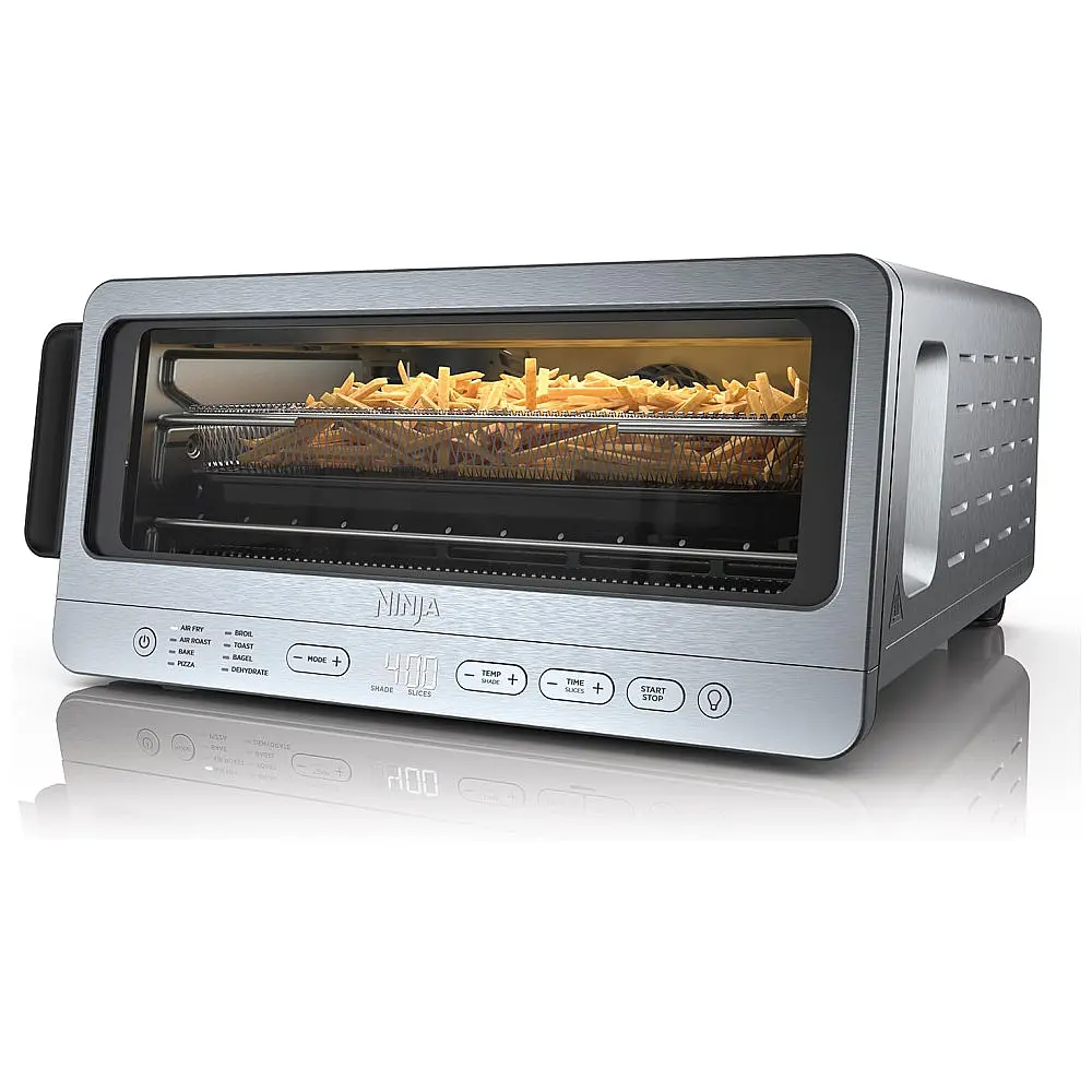 Forno de Bancada Ninja SP151 Flip 8-em-1 Fritadeira a Ar Aço Inox 1800W