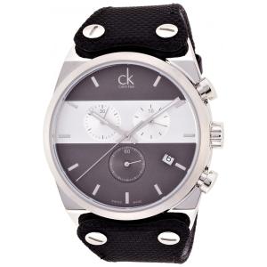 Relógio Masculino Analógico Automático, Nylon, CALVIN KLEIN K4B371B3, Preto