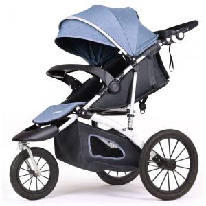 Carrinho de Bebê Cynebaby Ultra Leve e Compacto, Azul