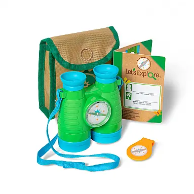 Kit Bússola e Binóculos Infantil