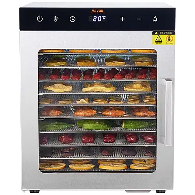 Desidratador de Alimentos VEVOR, 10