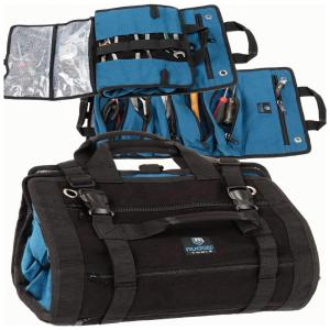 Bolsa de Ferramentas Organizadora com Compartimentos, RUGGED TOOLS, Preto