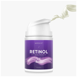 Creme Hidratante Anti Idade para Olhos e Rosto com Ácido Hialurônico, Vitamina E Chá, Dia e Noite, 50 mL, HOPEMATE H HM RM US 01, Violeta