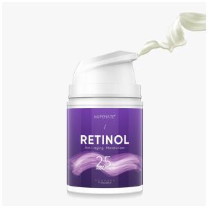 Creme Hidratante Anti Idade para Olhos e Rosto com Ácido Hialurônico, Vitamina E Chá, Dia e Noite, 50 mL, HOPEMATE H HM RM US 01, Violeta