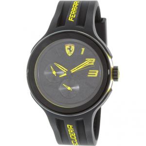 Relógio de Pulso Scuderia Movimento de Quartzo Resistente a e Arranhão, FERRARI 0830224, Preto