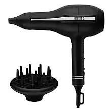 Secador de Cabelo Profissional com 3 Velocidades e 4 Temperaturas, 2000W, 110v, HOT TOOLS HT1099BG, Preto