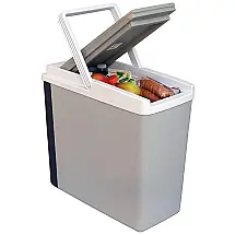 Mini Geladeira, Cooler Automotiva Elétrico Portátil 18L, 110v, KOOLATRON P20 AZ, Cinza