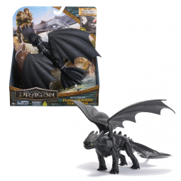 Dragões da DreamWorks: Como Domar Seu Dragão - Dragões de Batalha com Sons de Plasma, Figura de Ação Noturno Furioso - Brinquedo para