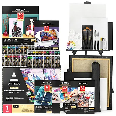 Kit de Pintura Conjunto Artístico