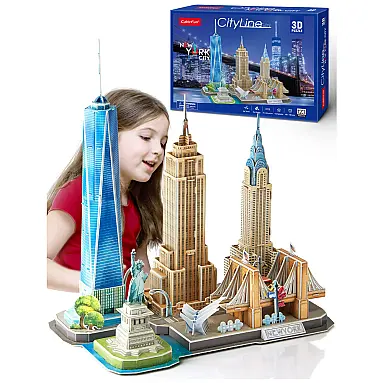 CubicFun Quebra Cabeças 3D Arquitetura