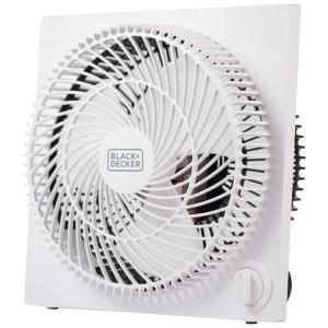 Mini Ventilador de Mesa 3 Velocidades, Silencioso, 110V 40W, BLACKDECKER BFB09W, Branco