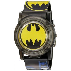 Relógio de Quartzo Digital para Crianças de 5 até 15 Anos, Accutime Batman, Preto