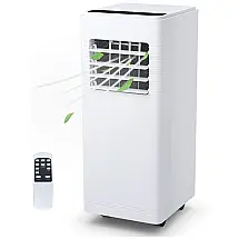 COSTWAY 24041 CYPE CS Climatizador Portátil, com Controle Remoto, 110V, Branco