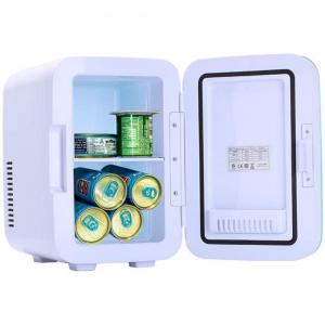 Mini Geladeira Automotiva DOLMER, Portátil AC, DC 12V, 6L, Azul