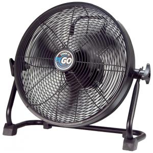 Ventilador Industrial, com 2 Velocidades, 110v, HYDROMIST F10 00 012, Preto