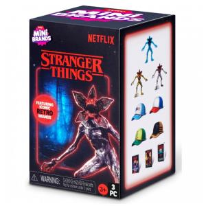 Playset Mini Brands Fill The Fridge ZURU, geladeira para miniaturas colecionáveis Stranger Things com cápsulas surpresa