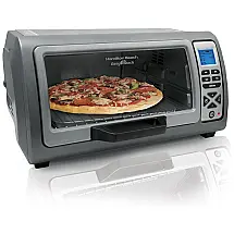 Forno Elétrico de Bancada com Controle Digital, 1400W, Aço Inoxidável, 110v, HAMILTON BEACH 31128, Preto