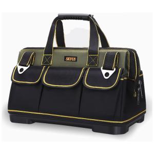 Bolsa de Ferramentas Organizadora com 16 Compartimentos, e, ELIOELIO, Preto