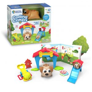 Conjunto de Codificação sem Tela para Crianças de 4 Anos, 22 Peças, Learning Resources, Em Inglês