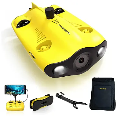 Drone Subaquático Atualizado com Câmera