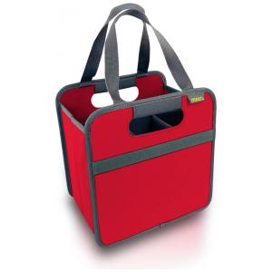 Caixa Para Transporte de Vinhos MEORI até 6 Garrafas com Alça, Vermelha