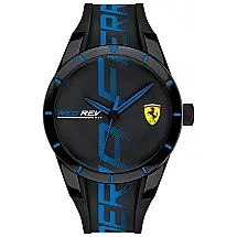 Relógio de Pulso RedRev Quartzo Pulseira de Plástico e Silicone Analógico, FERRARI 830616, Azul