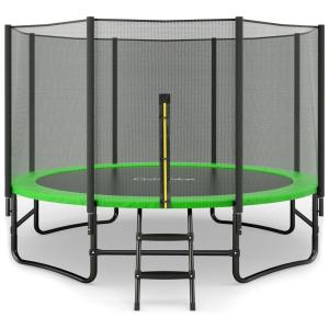 Cama Elástica Reforçada Capacidade 180 kg, Tamanho 3,65 Metros, Verde