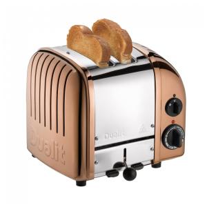 Torradeira Elétrica 2 Fatias com 3 Níveis de Tostagem, 110v, DUALIT 27440, Marrom