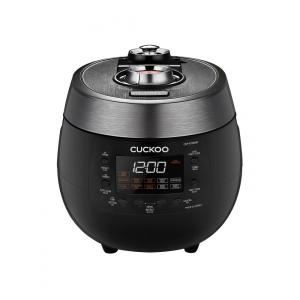 Panela de Arroz Elétrica 1.4L, com 12 Predefinições e Tela LCD, 110v, CUCKOO CRP RT0609FB, Preto