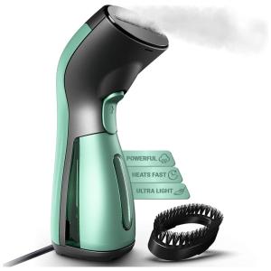 Isteam MS08 Vaporizador de Roupas Profissional Aquecimento 25s com Capacidade de 120ml, 110V, Preto