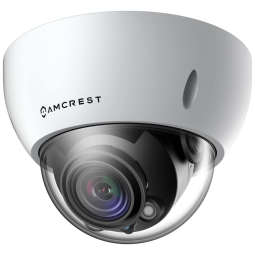 Câmera de Segurança IP com Zoom Óptico Amcrest 4K IP67 à Prova de Água com Visor Noturna e Sensor