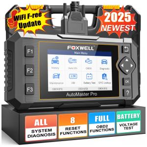 Scanner Automotivo com Sistema de Diagnóstico Obd2 NT624, 12V, FOXWELL, Preto