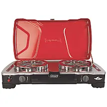 Churrasqueira a Gás, portátil, com 2 queimadores, vermelho, COLEMAN 2000017463, Vermelho