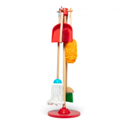 Kit Simulação de Limpeza Infantil com 6 Peças para Crianças Acima de 3 Anos, Melissa & Doug
