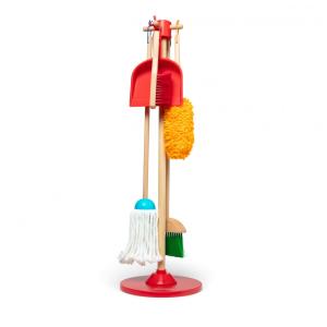 Kit Simulação de Limpeza Infantil com 6 Peças para Crianças Acima de 3 Anos, Melissa & Doug