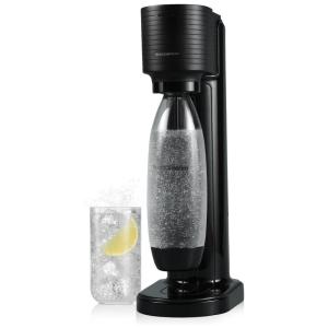 SodaStream Gaia Sparkling Máquina de fazer água, Black - Transforme Água em Água com Gás em Segundos!