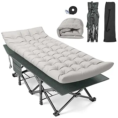 Cama Dobrável Portátil para Acampamento